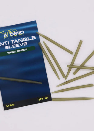Atomic Tackle Anti Tangle Sleeve Long & Short - Gravel Brown & Weed Green
