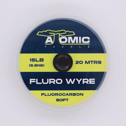 Atomic Tackle Fluro Wyre Fluorocarbon Soft – 20m (15lb & 25lb)