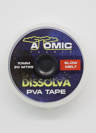 Atomic Tackle Dissolva PVA Tape Slow Melt 10mm (20m)