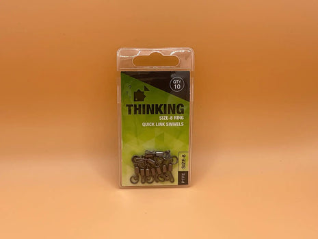 Thinking anglers size 8 quick link swivels by Billing Tackle