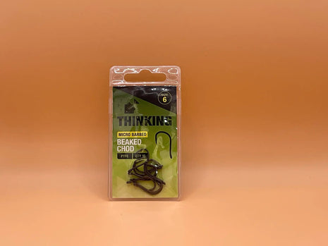 Thinking anglers micro barbed beaked chod size 6 by Billing Tackle