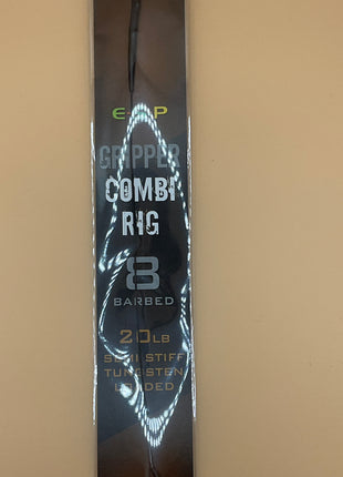 Esp gripper combi rig barbed (8) brown by Billing Tackle
