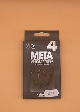 OMC meta Ronnie boy size 4 micro barbed by Billing Tackle