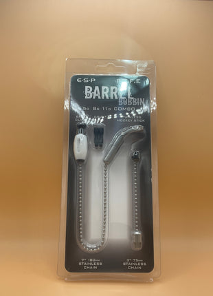 Esp acrylic barrel bobbin (white) by Billing Tackle