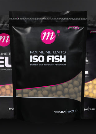 Mainline Shelf Life Boilie 1kg - Full Range | CELL, ISO Sweet, Fish, Essential