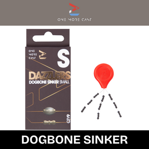 OMC Dazzlers Dog Bone Fishing Sinkers