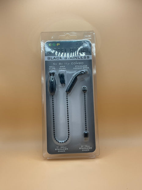 Esp acrylic barrel bobbin (black stainless)