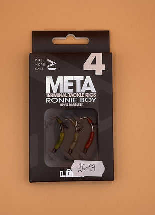 OMC meta Ronnie boy size 4 hi-viz barbless by Billing Tackle