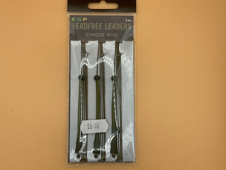 Esp lead free leaders (chod rig) green