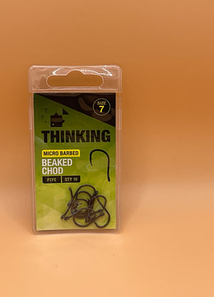 Thinking anglers micro barbed beaked chod size 7 by Billing Tackle