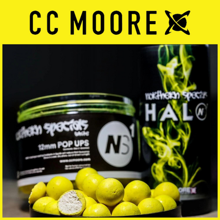 CC MOORE NS1 HALO + Hookbait Bundle. NEW Halo Liquid + NS1 Popups