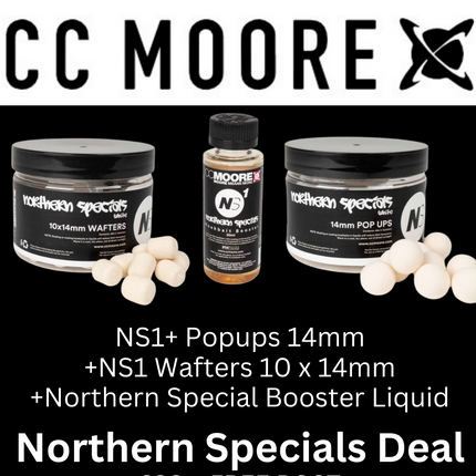 CC Moore Northern Specials NS1 Popups - Full Range - NEW All Flavours New Black