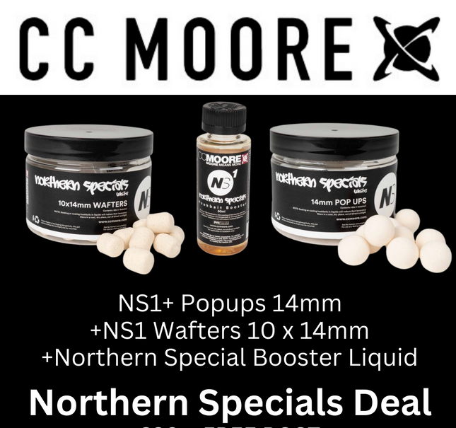 CC Moore Northern Specials NS1 Popups - Full Range - NEW All Flavours New Black