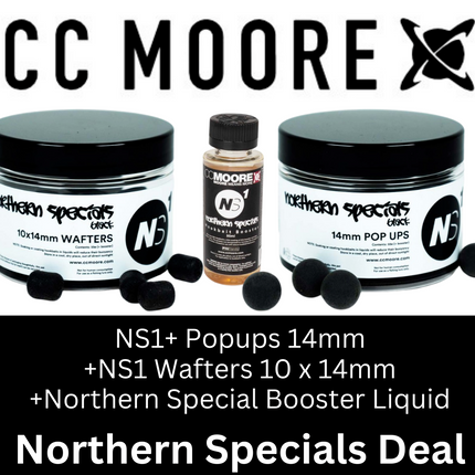 CC Moore Northern Specials NS1 Popups - Full Range - NEW All Flavours New Black