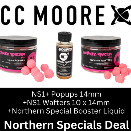 CC Moore Northern Specials NS1 Popups - Full Range - NEW All Flavours New Black