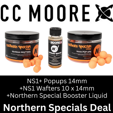 CC Moore Northern Specials NS1 Popups - Full Range - NEW All Flavours New Black