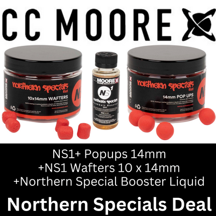 CC Moore Northern Specials NS1 Popups - Full Range - NEW All Flavours New Black