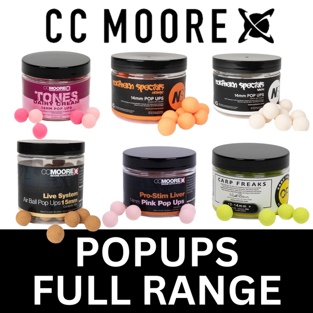 CC Moore Popups - Full Range Choose Your Favourites