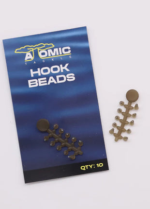 Atomic Tackle Hook Beads – Weed Green