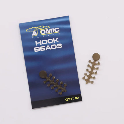 Atomic Tackle Hook Beads – Weed Green