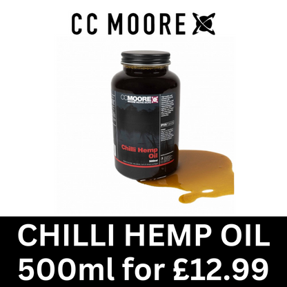 Chilli Hemp Oil CC Moore 500ml