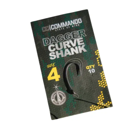 Commando dagger curve shank barbed by Billing Tackle