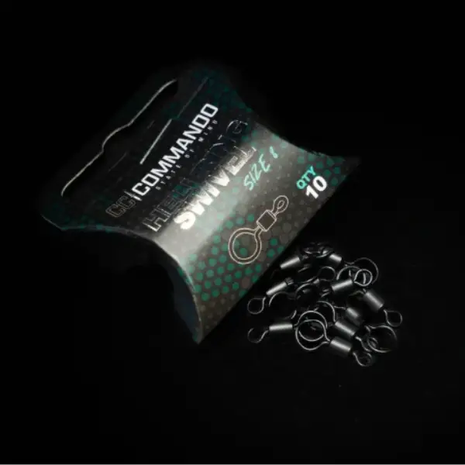 Commando heli ring swivel/QC by Billing Tackle