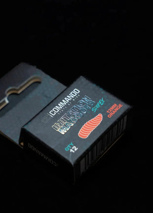 Commando imitation maggots by Billing Tackle