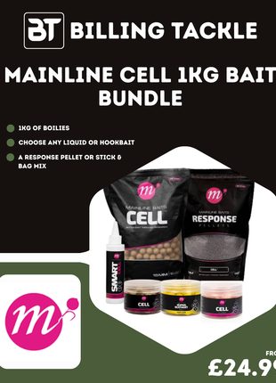 Mainline Cell 1Kg Bait Bundle - Full Range