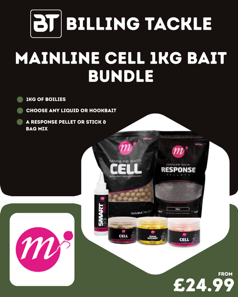 Mainline Cell 1Kg Bait Bundle - Full Range