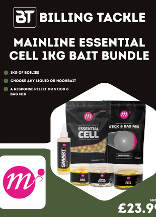 Mainline Essential Cell 1Kg Bait Bundle - Full Range