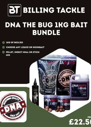 DNA THE BUG 1KG BAIT BUNDLE -  Full Range
