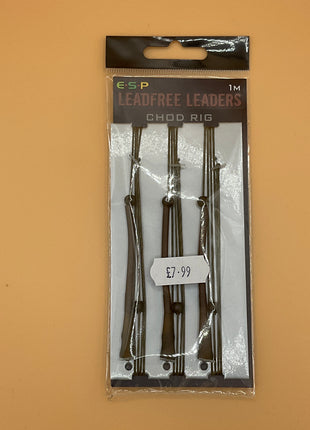 Esp lead free leaders (chod rig) brown by Billing Tackle