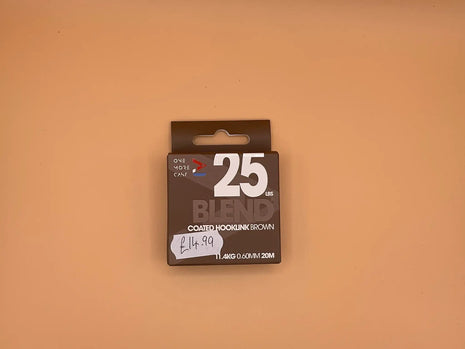 OMC blend coated hook link brown 25lb by Billing Tackle
