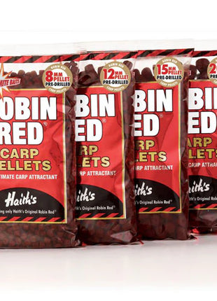 Robin Red Pellets Groundbait - Dynamite Baits Haiths Robin Red - Full Range