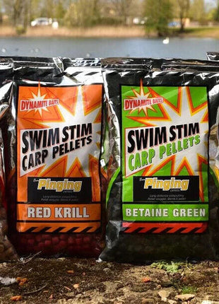 Dynamite Baits Pellets - FULL RANGE - Robin Red, Big Fish, Halibut Krill Swim Stim