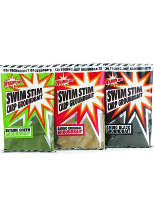 Dynamite Swim Stim - Full Range - Sweet Betaine Green Feeder Bait Soak Groundbait