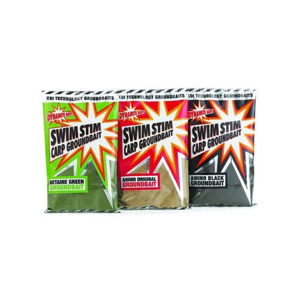 Dynamite Swim Stim - Full Range - Sweet Betaine Green Feeder Bait Soak Groundbait