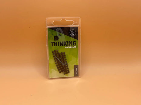 Thinking anglers hookbeads (brown) by Billing Tackle