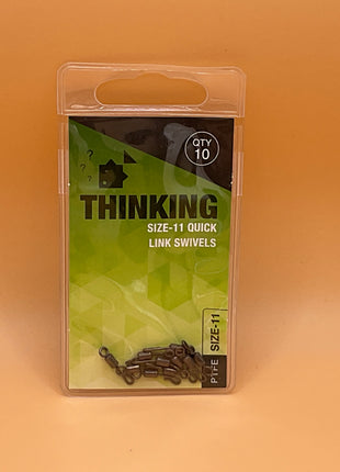 Thinking anglers size 11 quick link swivels by Billing Tackle