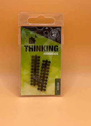 Thinking anglers hookbeads (green) by Billing Tackle