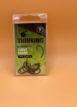 Thinking anglers micro barbed curve shank size 7 by Billing Tackle