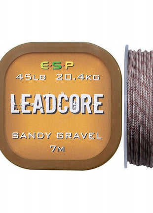 Esp leadcore sandy gravel 7m 45lb by Billing Tackle