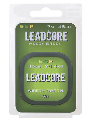 Esp leadcore weedy green 7m 45lb by Billing Tackle