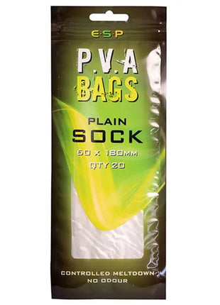 Esp PVA bags plain sock by Billing Tackle