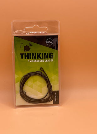 Thinking anglers 1m leadcore leader (olive camo) by Billing Tackle