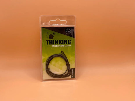 Thinking anglers 1m leadcore leader (olive camo) by Billing Tackle