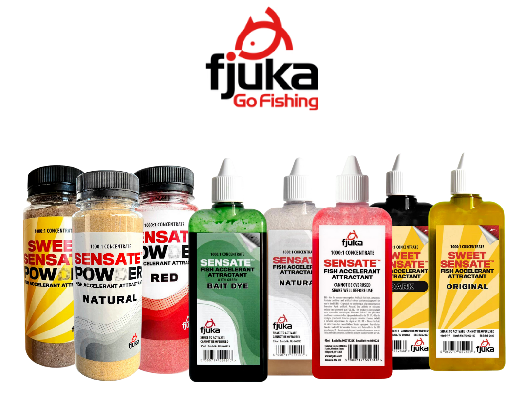 Fjuka Sensate Powder Liquid 1000:1 Fish Accelerant - FULL RANGE - Liquid & Powder