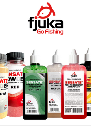 Fjuka Sensate Powder Liquid Bundle 1000:1 Fish Accelerant - ALL COLOURS