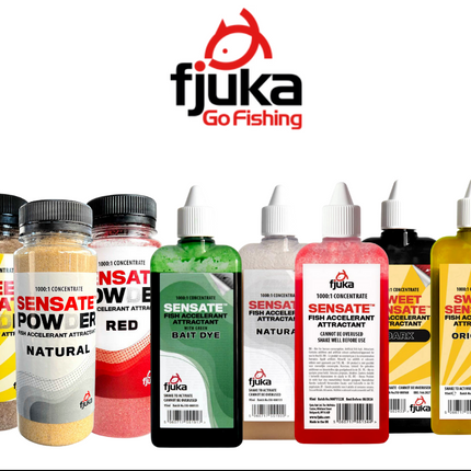 Fjuka Sensate Powder Liquid Bundle 1000:1 Fish Accelerant - ALL COLOURS